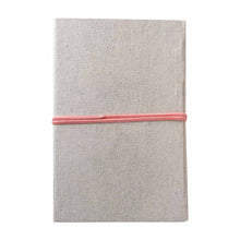 Libreta Artesanal Ejecutiva Yute Blanca