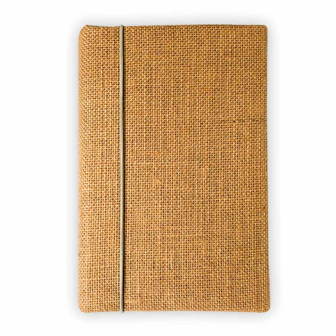 Libreta Artesanal Ejecutiva Yute Natural