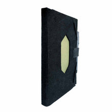 Libreta Artesanal Rombo Negra