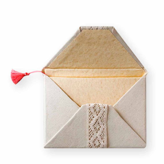 Libreta Artesanal Sobre Encaje