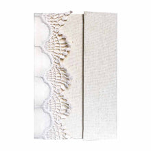 Libreta Artesanal Solapa Encaje