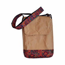 OxM.Mx funda mochila mensajera para laptop o gadget sustentable elaborado con merma de sacos de cemento