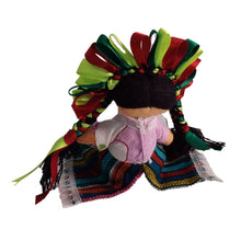 Muñeca Artesanal LELE Articulada 14 cm. alto