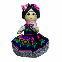 Muñeca Artesanal Mixteca Frida (Varios diseños)