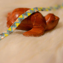 Pulsera Triángulos Miyuki Amarillo Turquesa
