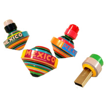 Trompo USB Set de 3 Pzas. en Caja MDF