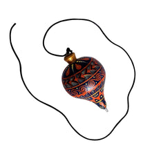 Trompo Alebrije Grecas  (Madera de Copal)