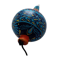 Trompo Alebrije Grecas  (Madera de Copal)