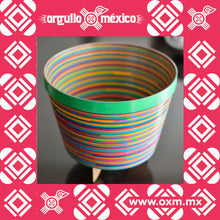 Cubre Maceta Serpentina artesanía mexicana contemporánea