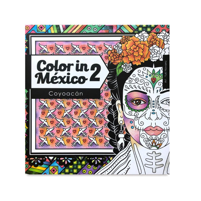 Libro para colorear 2 Coyoacán  (Temas Mexicanos)