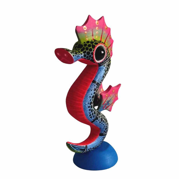 Alebrije Caballito de Mar Taller Jacobo y María Ángeles (Madera de Copal)