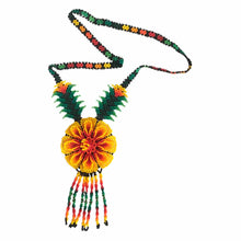 Collar Flor Huichol Grande