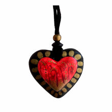 Collar Sagrado Corazón Pasión Rojo (Papel Maché)