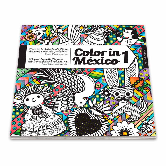 Libro para colorear 1 (Temas Mexicanos)