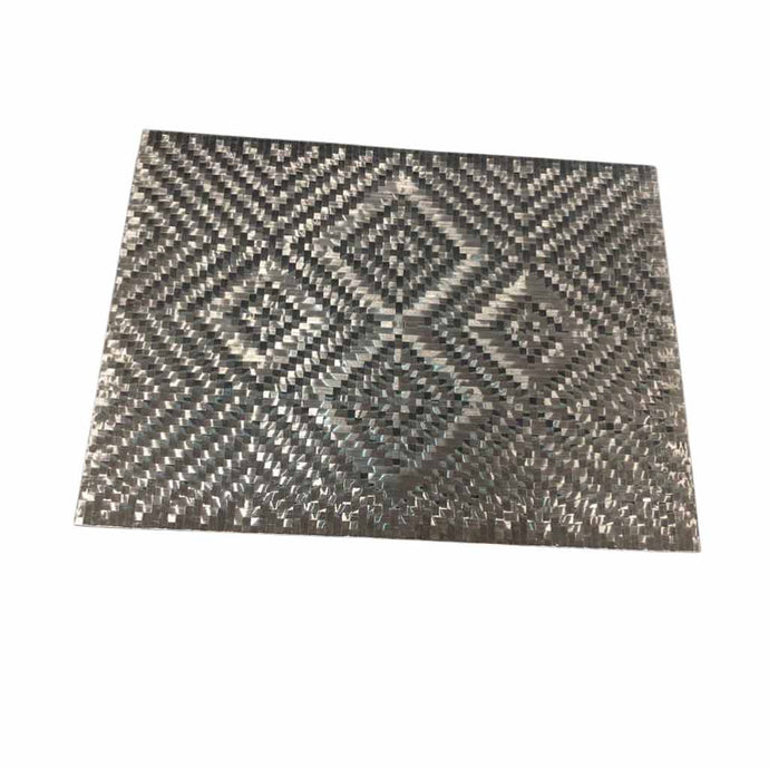 Mantel individual  fabricado en aluminio tejido