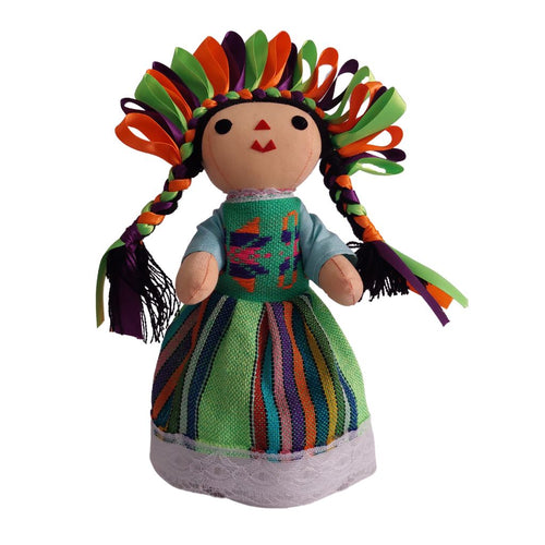 Muñeca Artesanal LELE Articulada 24 cm. alto