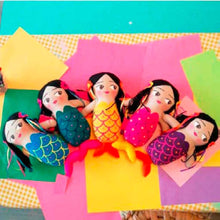 Muñeca artesanal Sirenita (tamaño toy)