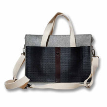 Portafolio / Backpack GODINEZ de madera y fieltro de lana