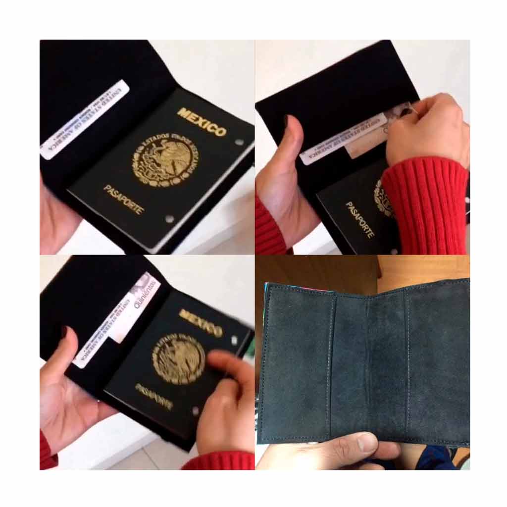 Funda para pasaporte