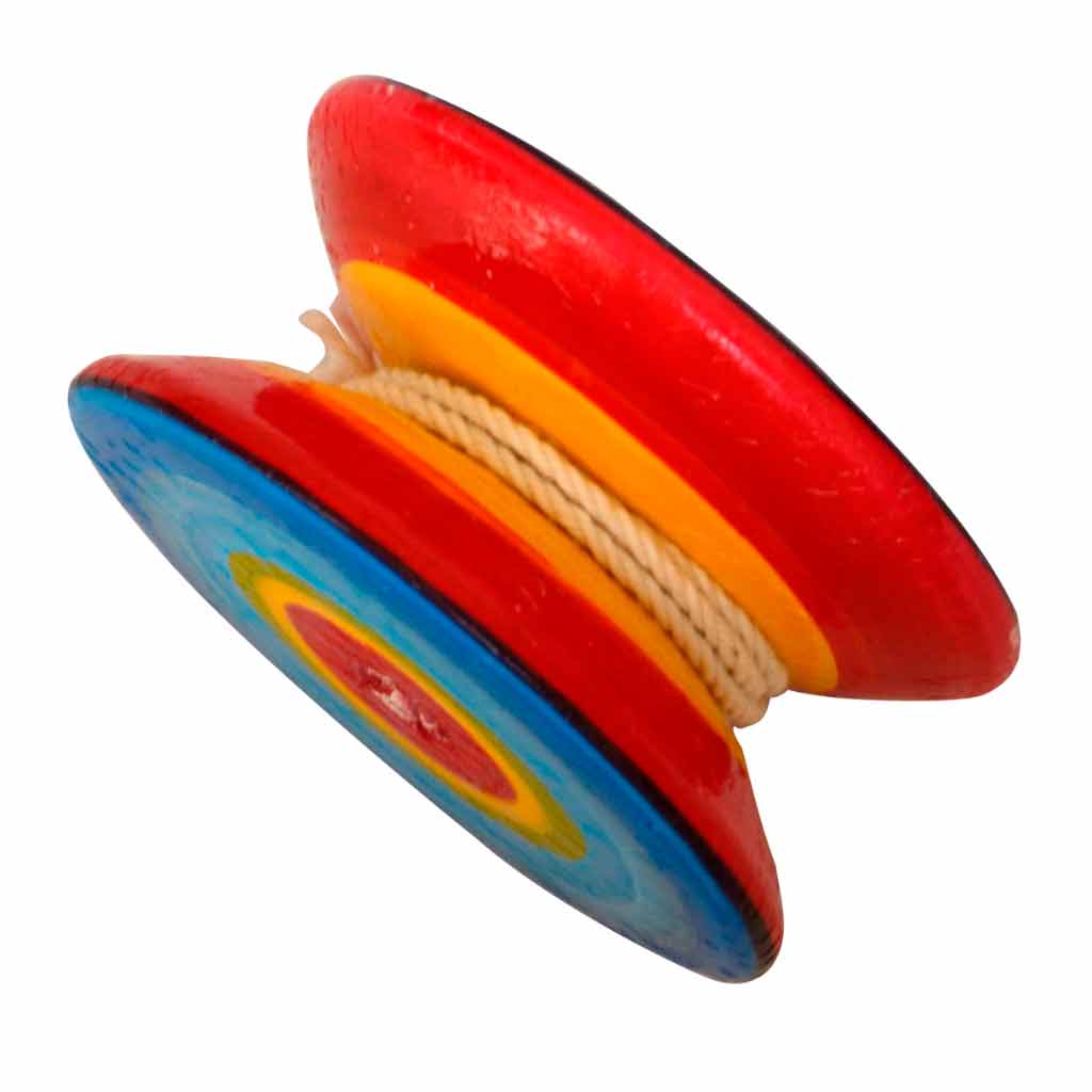 Yoyo Juguetes De Madera Antiguos Mexicanos México Juguetes De